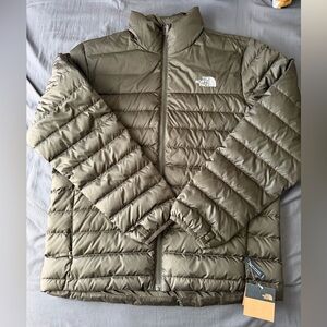 The North Face Khaki Quilted Jacket